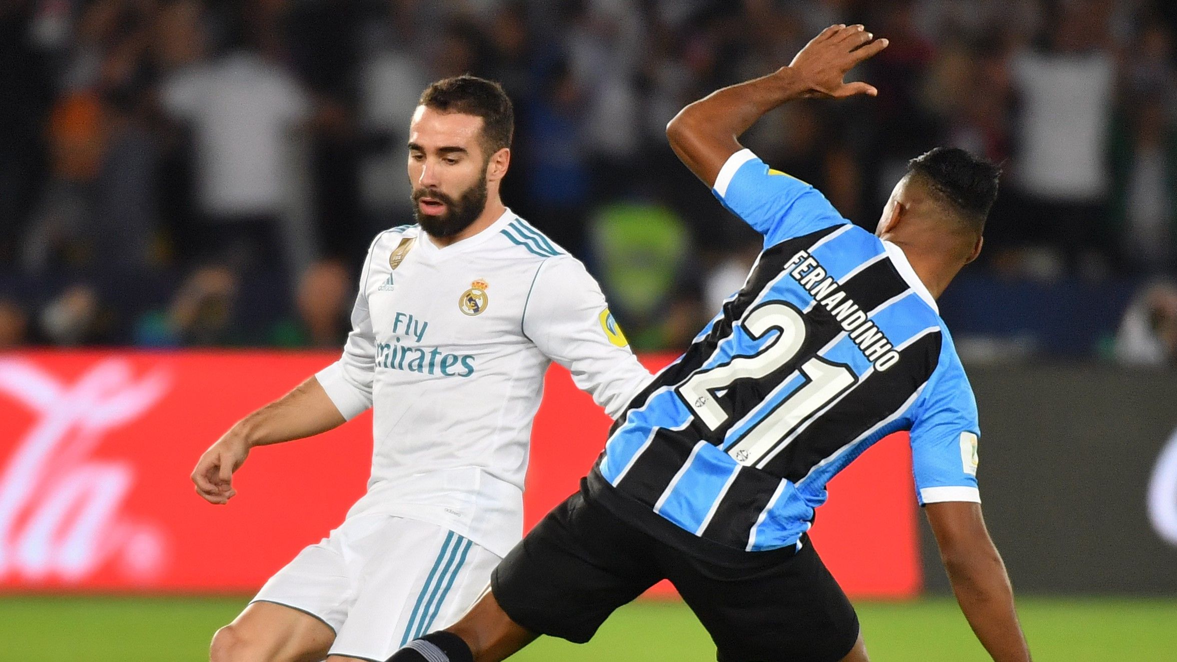 Dani Carvajal Fernandinho Real Madrid Gremio Club World Cup 16122017