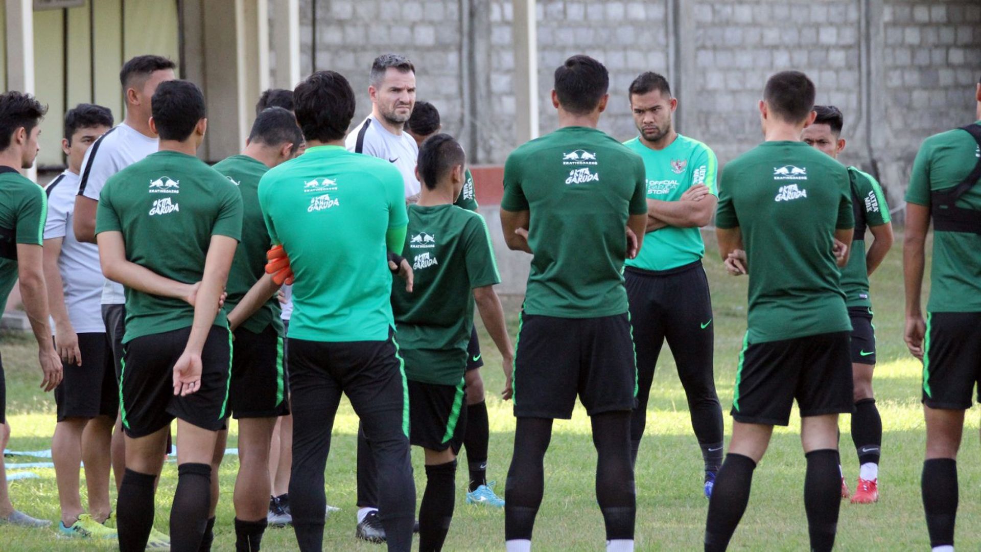 Latihan Timnas Indonesia Di Bali