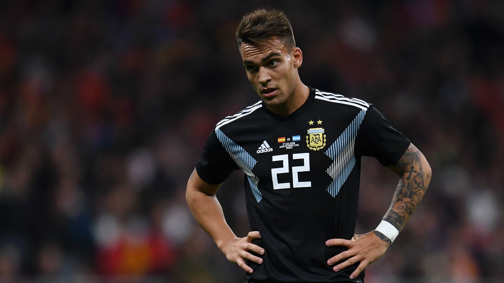 Lautaro Martinez España Argentina Amistoso internacional 27032018