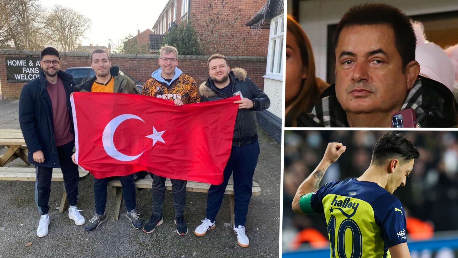 Hull City fans & Acun Ilicali & Mesut Ozil