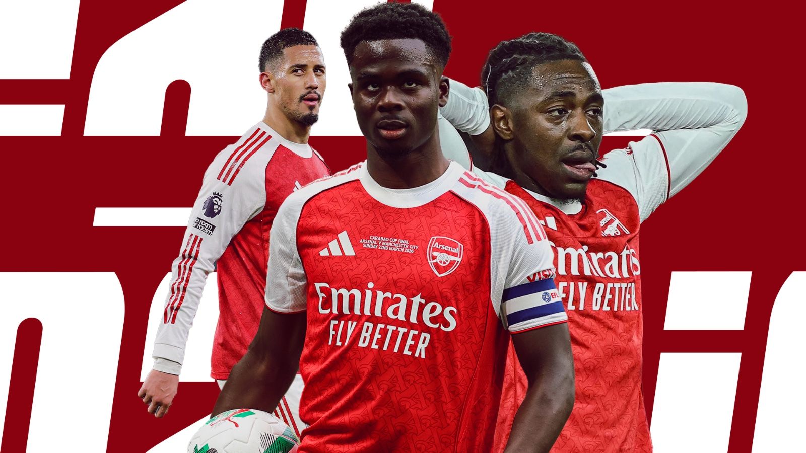 grafica Saka Arsenal