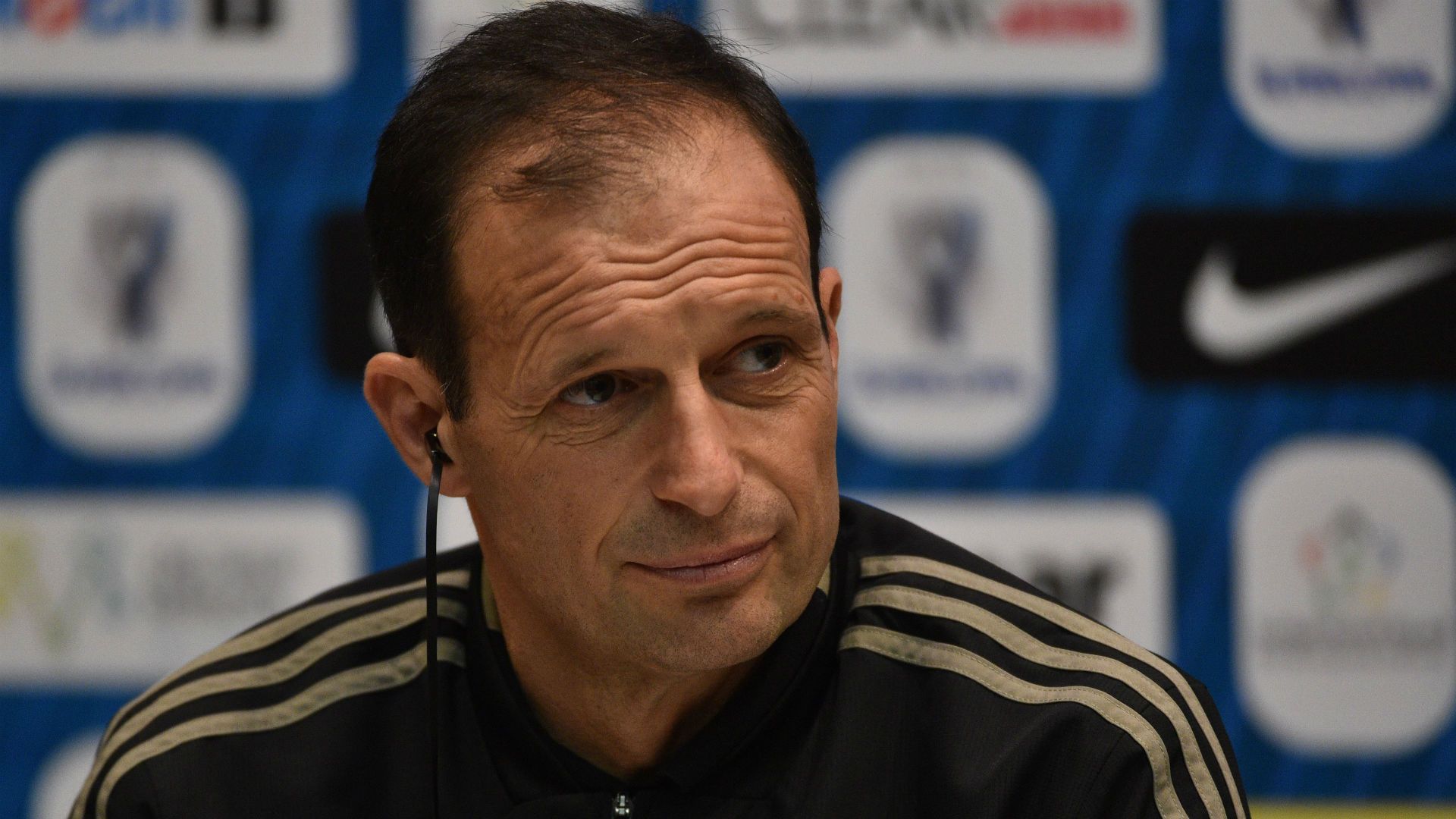 Massimiliano Allegri Juventus Milan press conference