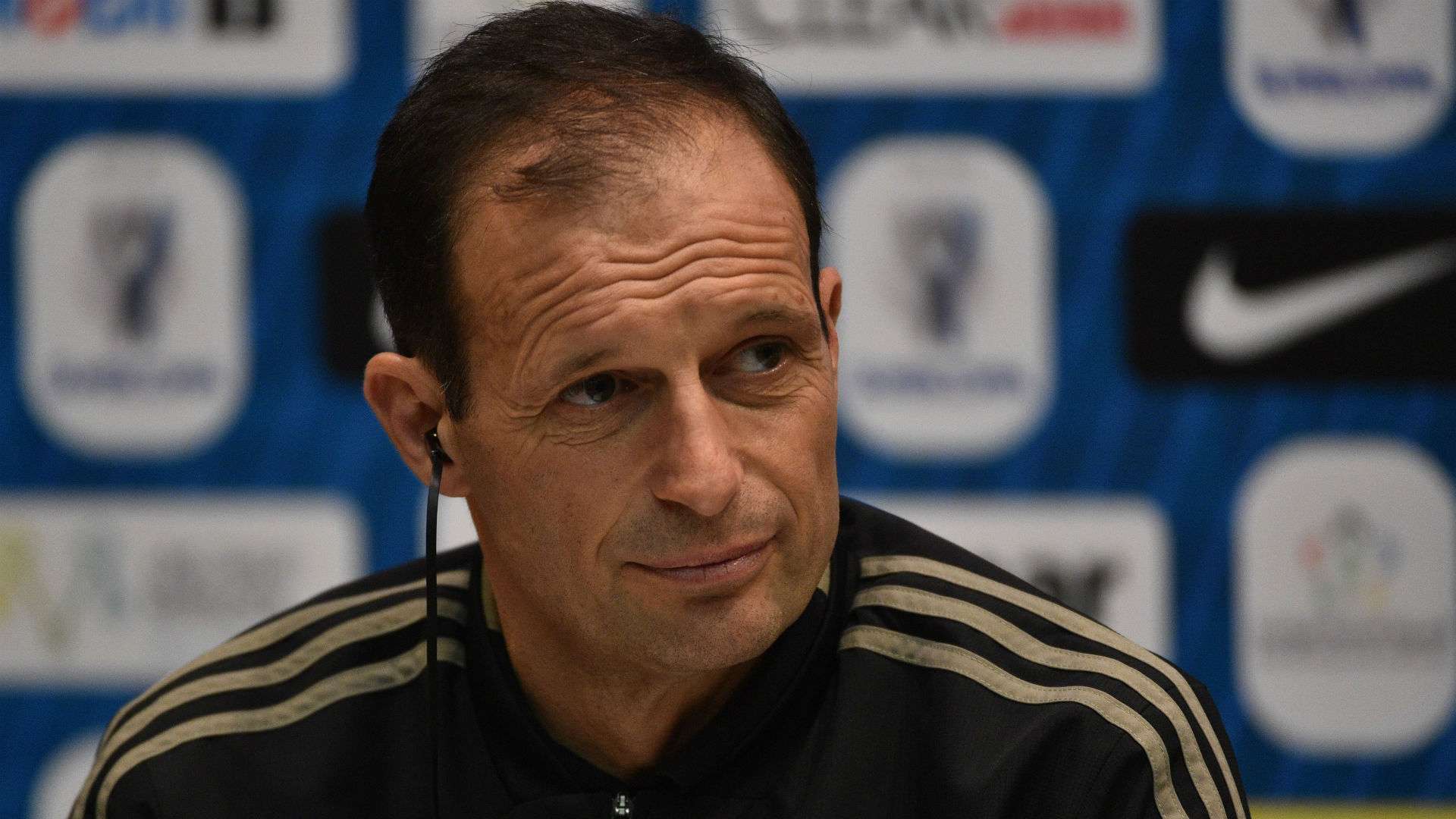 Massimiliano Allegri Juventus Milan press conference