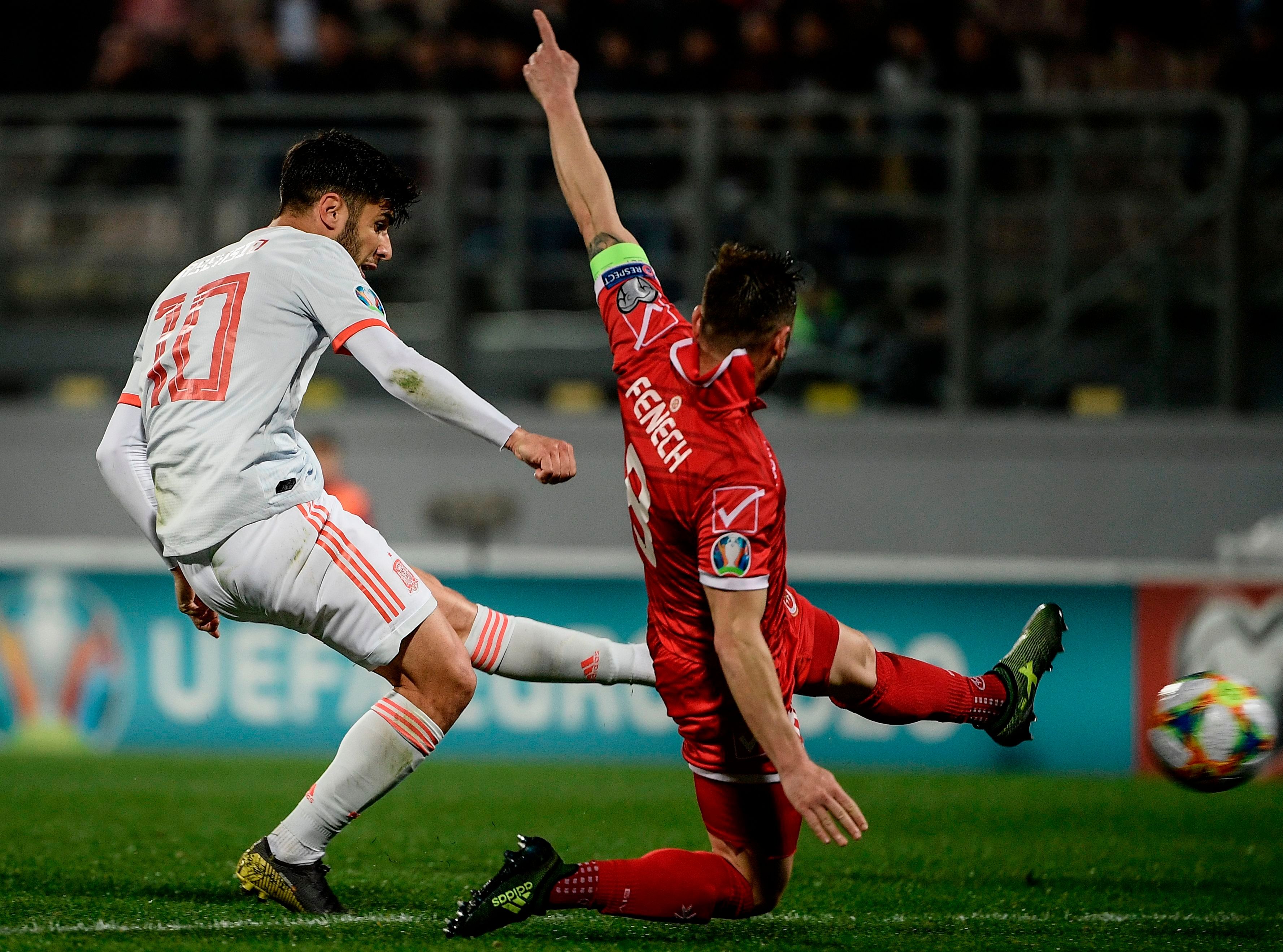 Marco Asensio Malta España