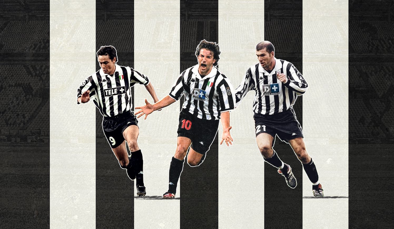 인자기, 델 피에로, 지단