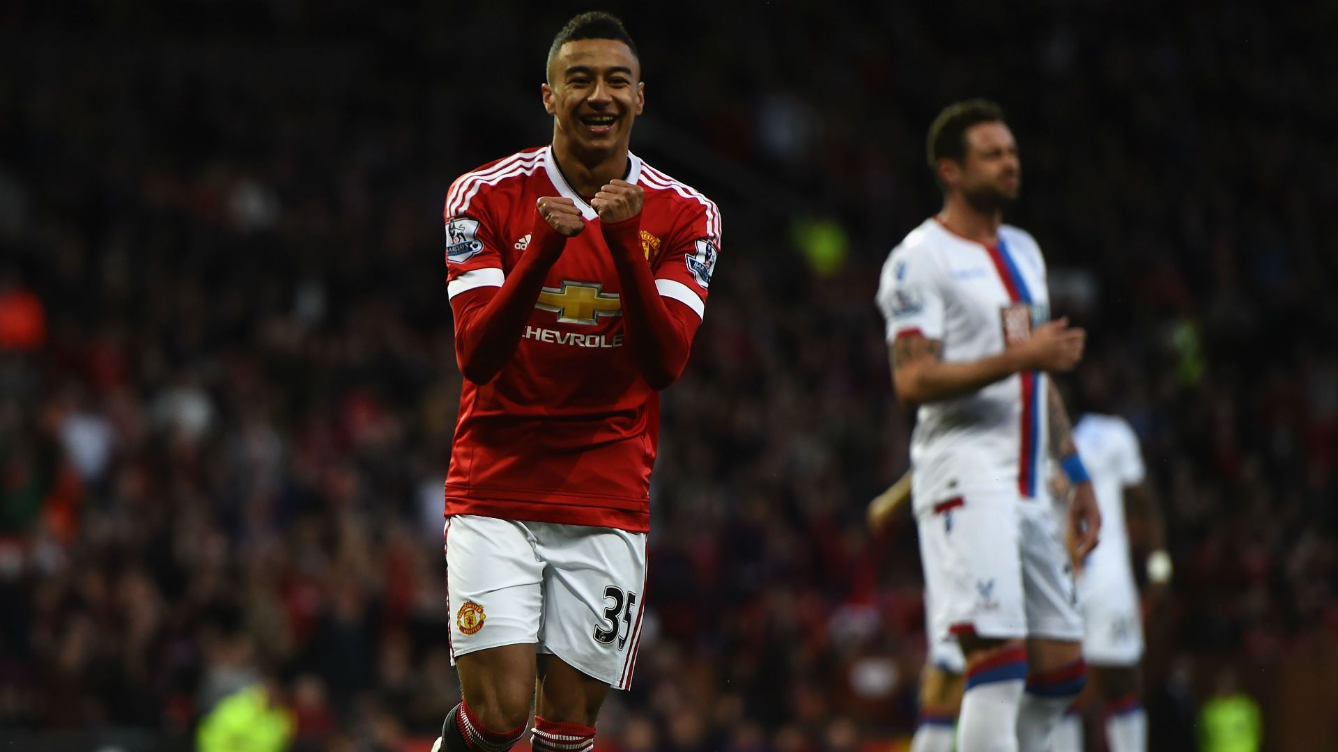 Jesse Lingard Premier League Man Utd v Crystal Palace 200416