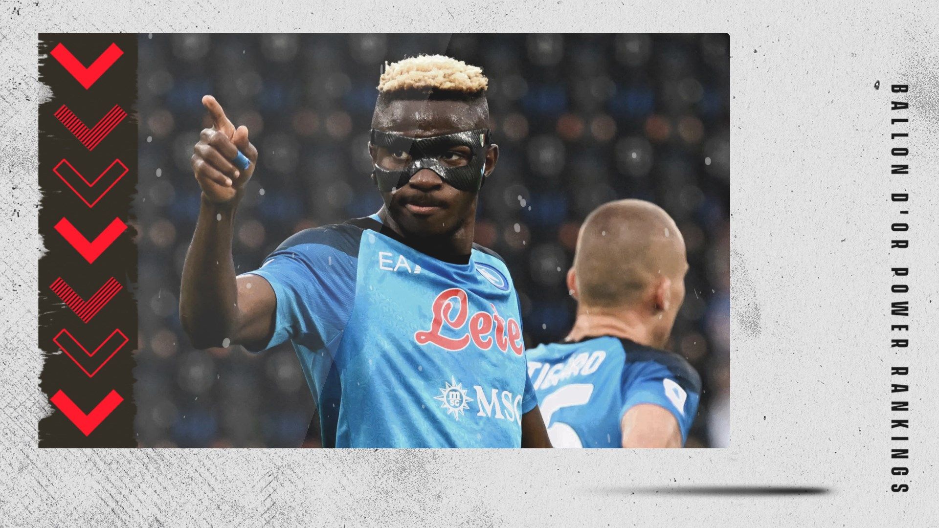 Victor Osimhen Ballon d'Or Rankings