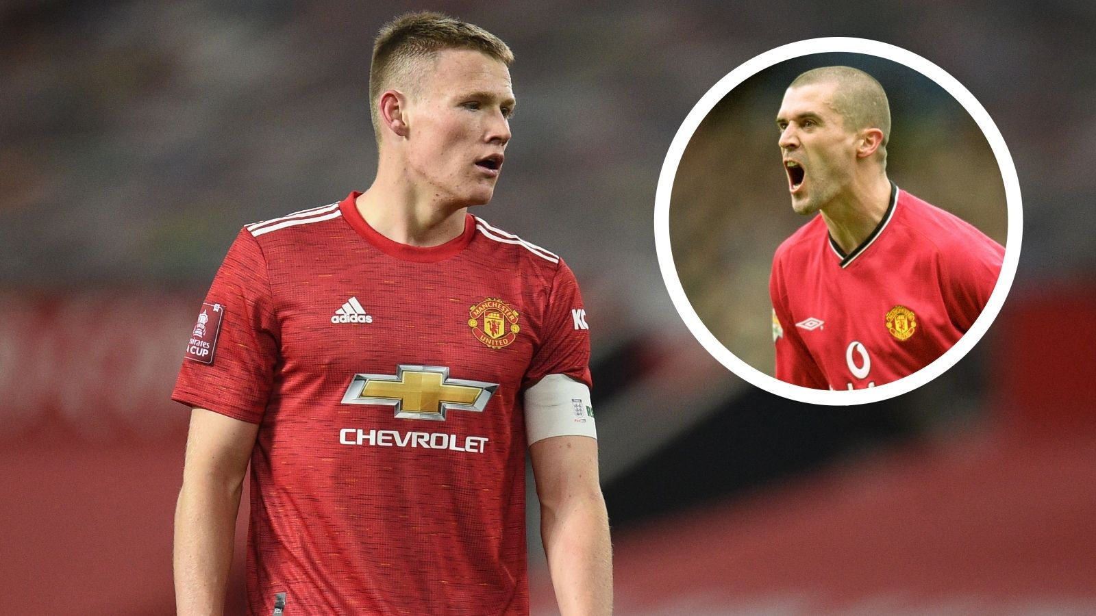Scott McTominay Roy Keane