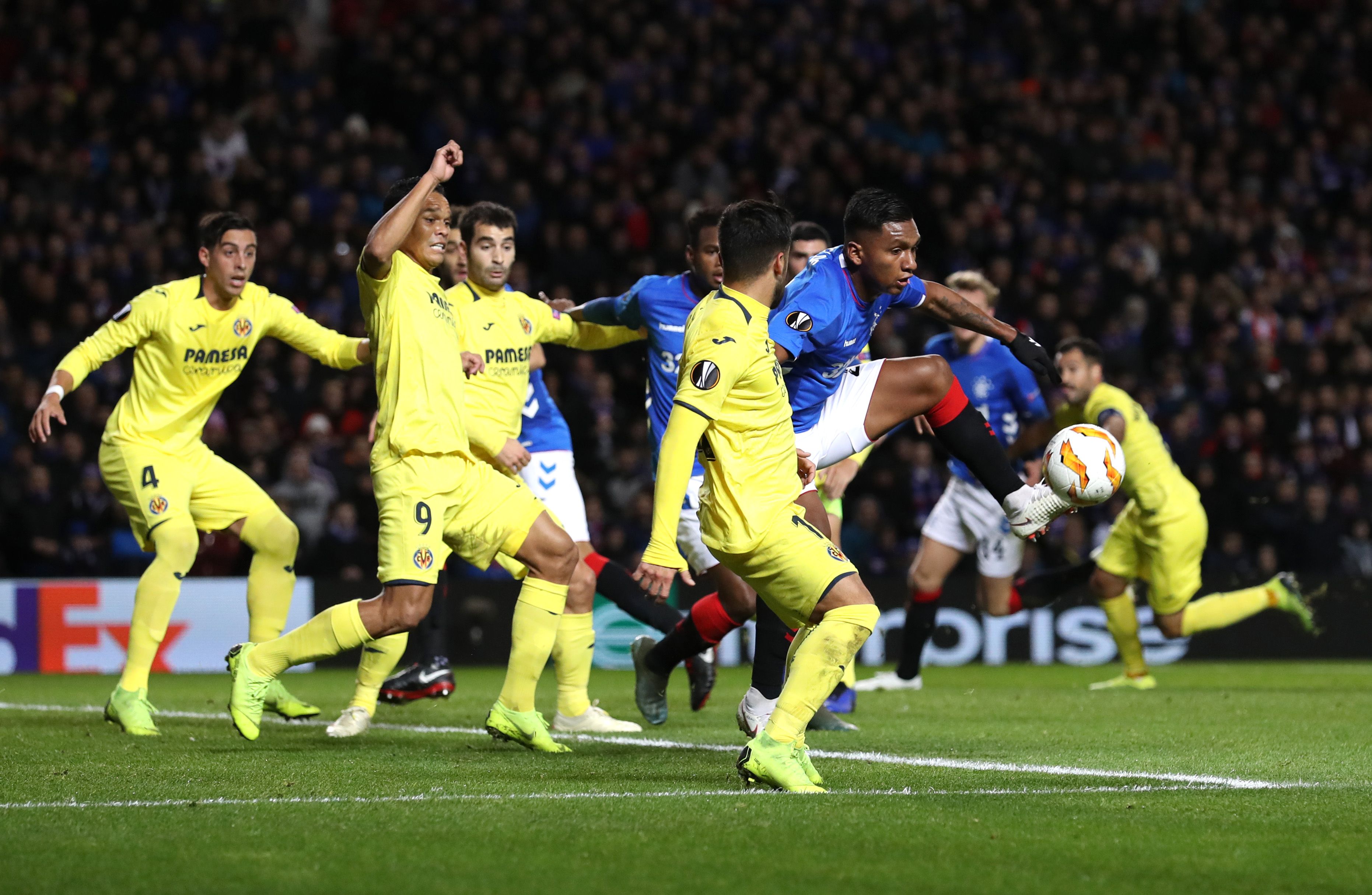 RANGERS VILLARREAL EUROPA LEAGUE