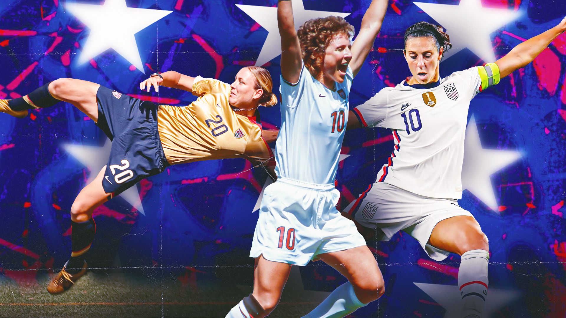 1999 World Cup classic, 2007 golden touch, 2024 exploration with texture and the greatest USWNT kits - ranked | Goal.com UK