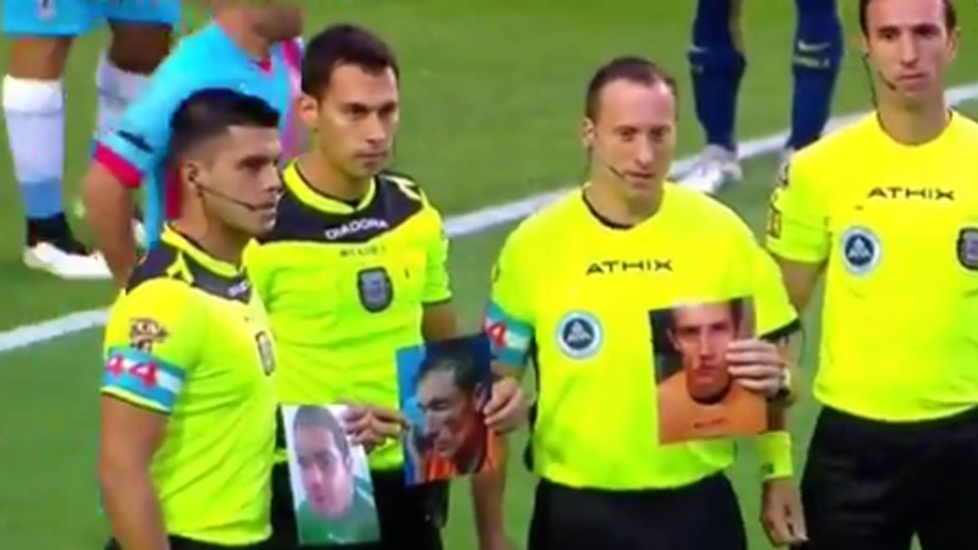 CAPTURA arbitros Boca Arsenal 031217