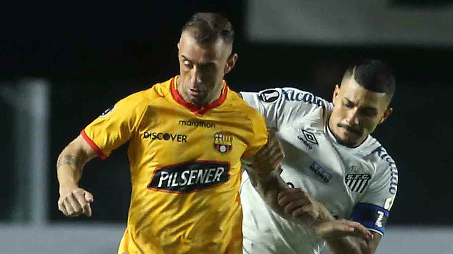 Damián Díaz e Alison - Santos x Barcelona Guayaquil Libertadores 20042021