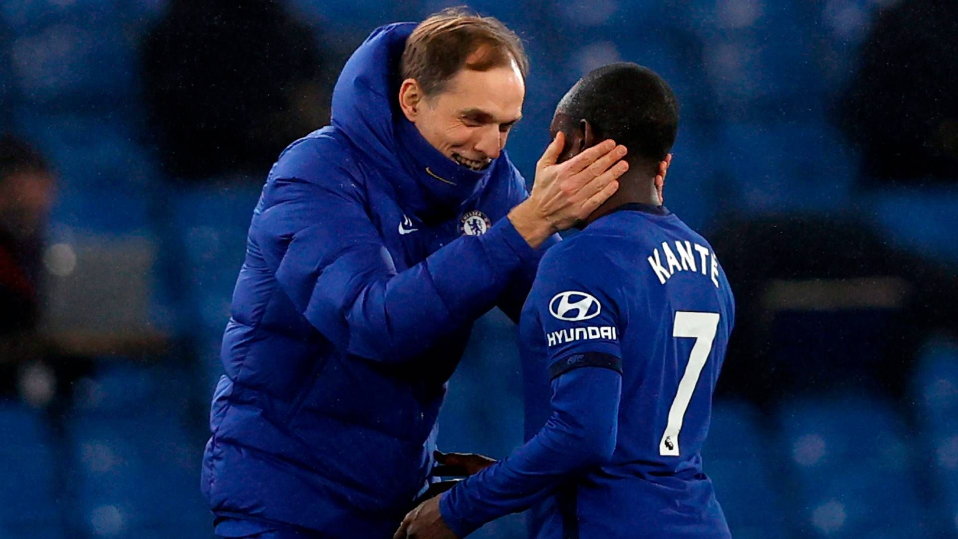 Thomas Tuchel N'golo Kante FC Chelsea Premier League