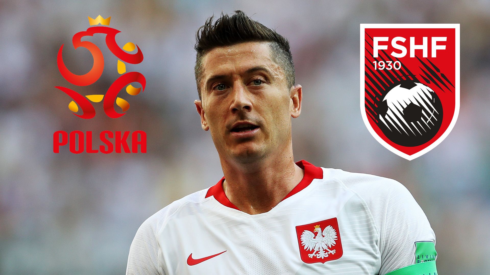 Polen vs. Albanien Lewandowski