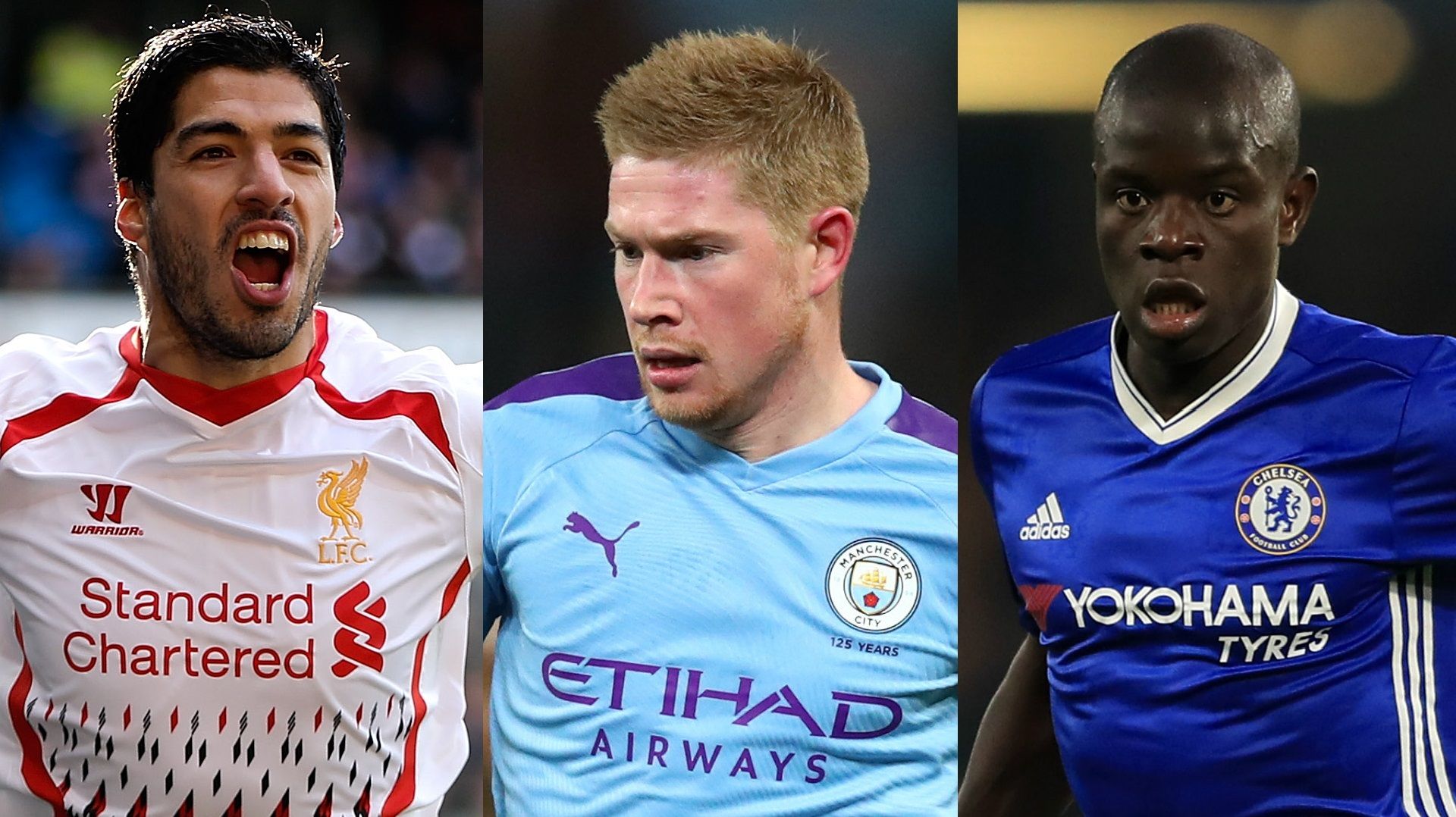 Suarez De Bruyne Kante