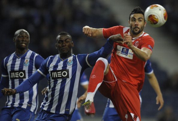 JACKSON MARTINEZ VICENTE IBORRA PORTO SEVILLA EUROPA LEAGUE 03042014
