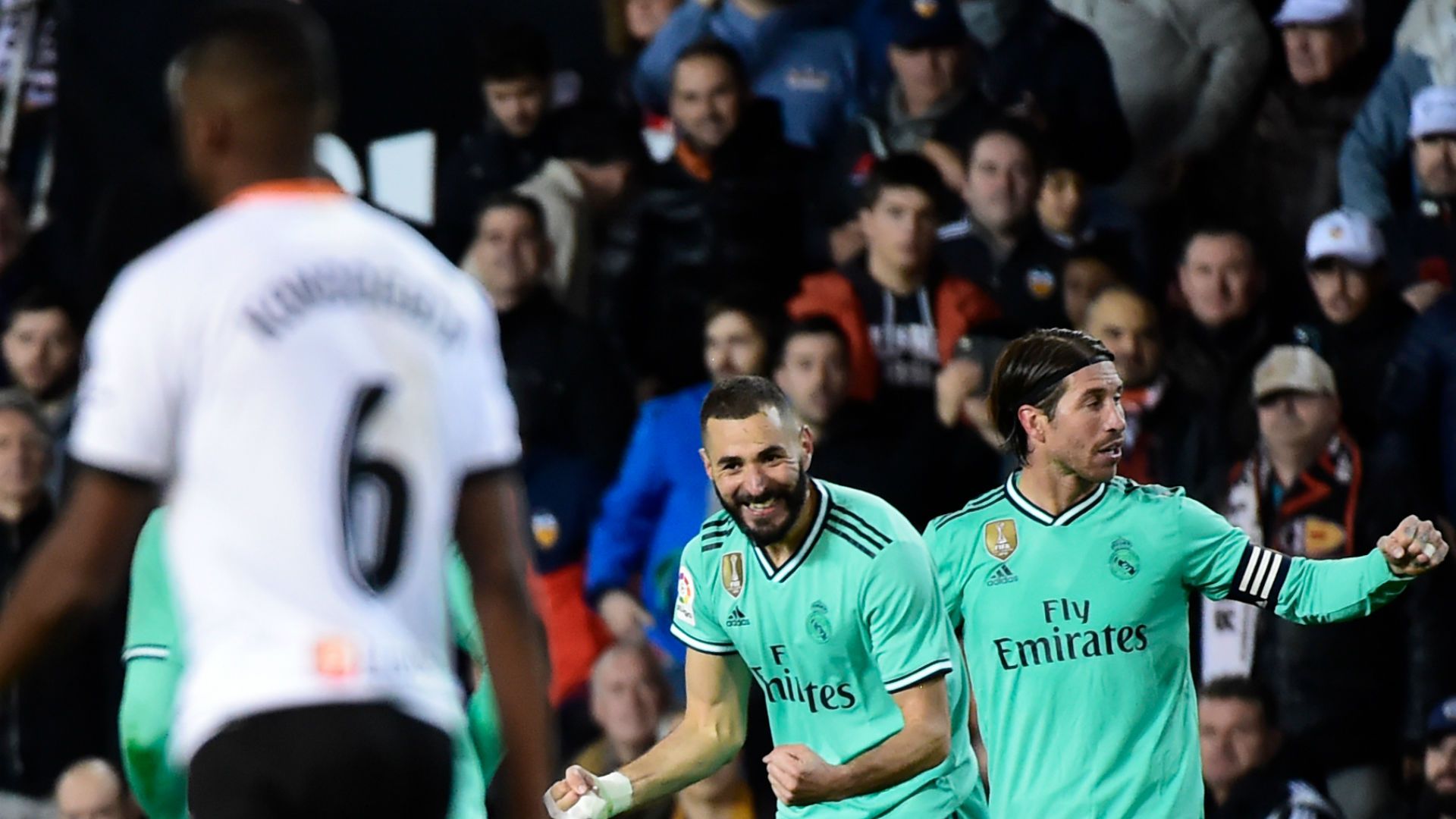 Benzema Ramos Valencia Real Madrid LaLiga