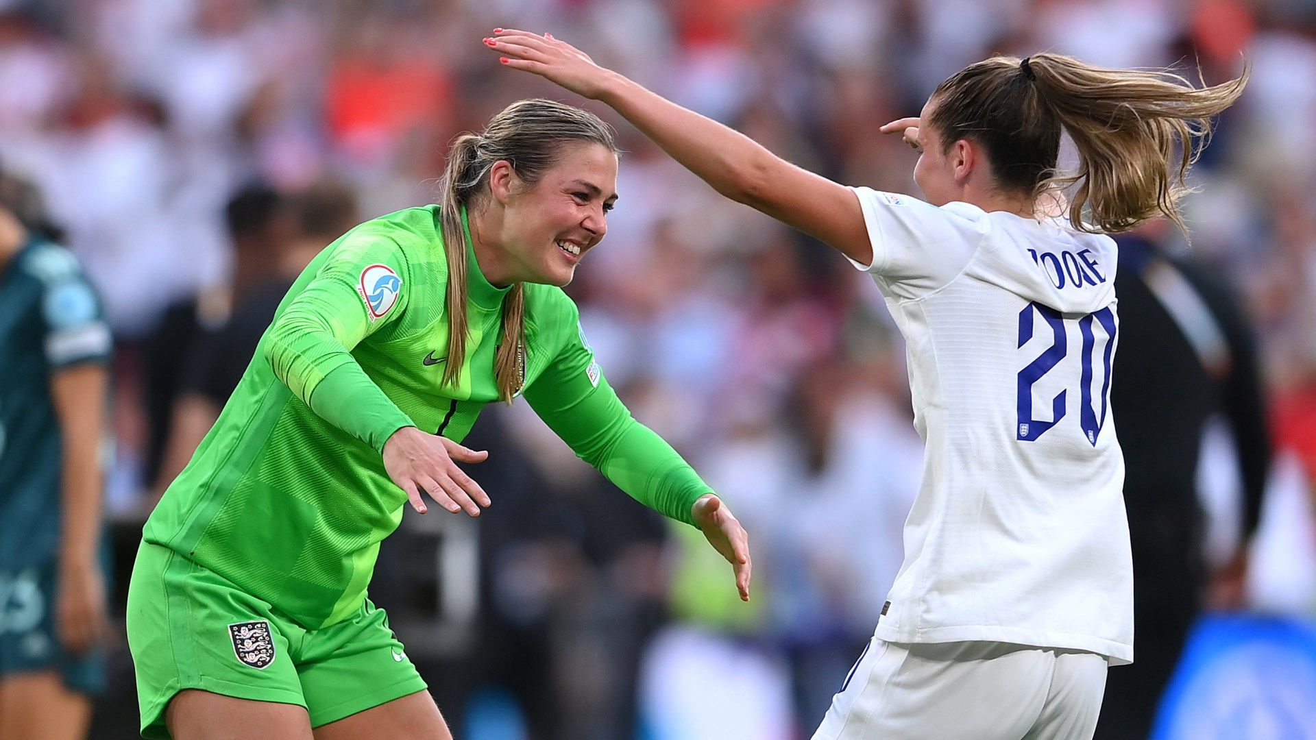 Mary Earps Ella Toone England Women 2022