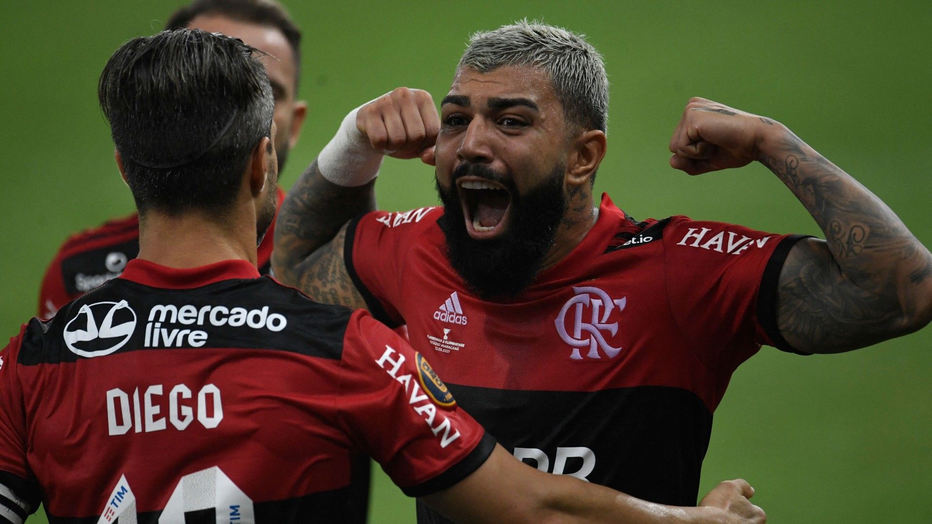 Gabigol Flamengo Fluminense final Carioca 22 05 2021