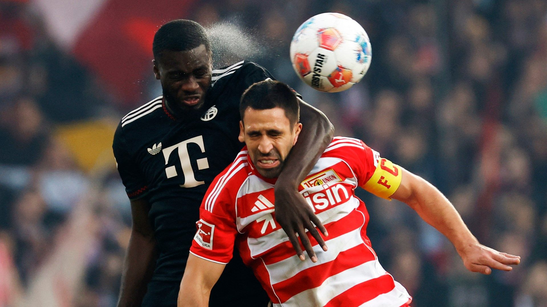 Dayot Upamecano Rani Khedira Bayern Union Berlin 2025