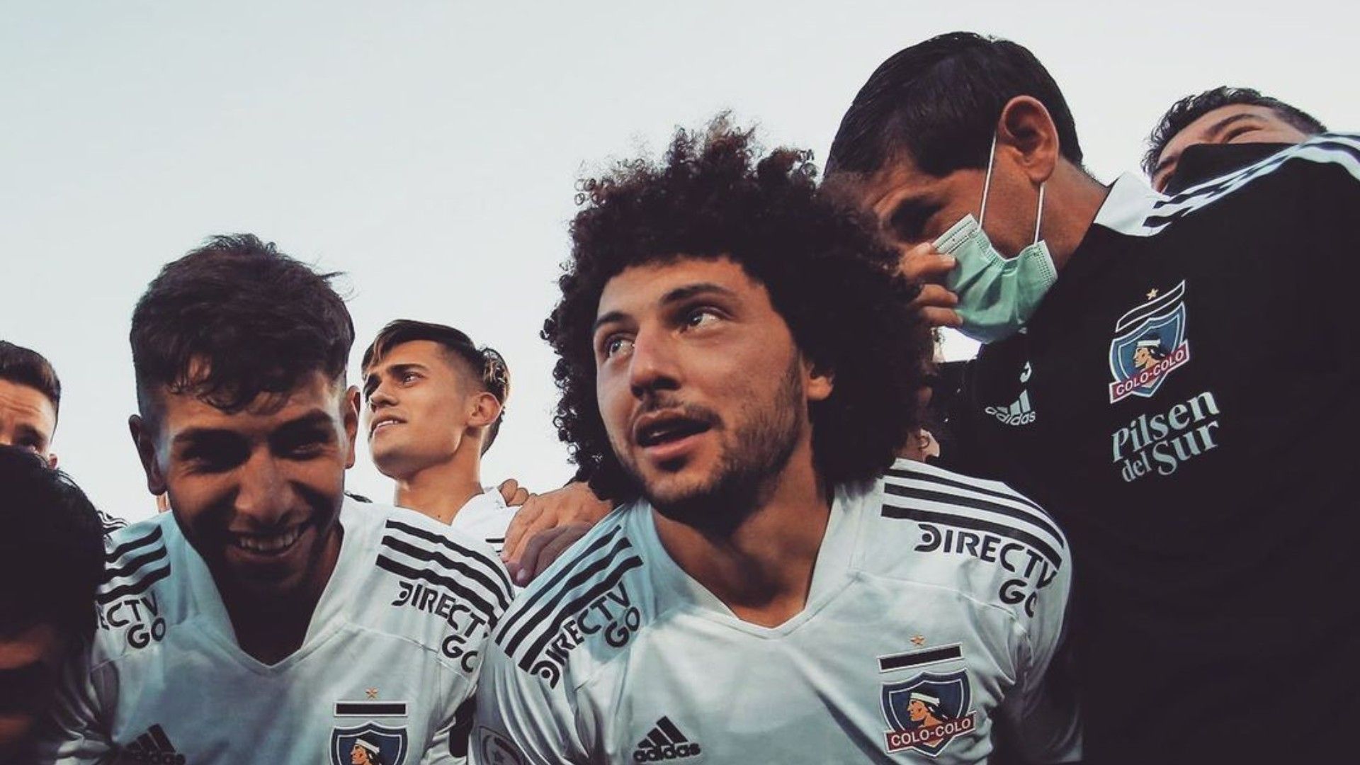 maximiliano falcón en un partido con colo colo