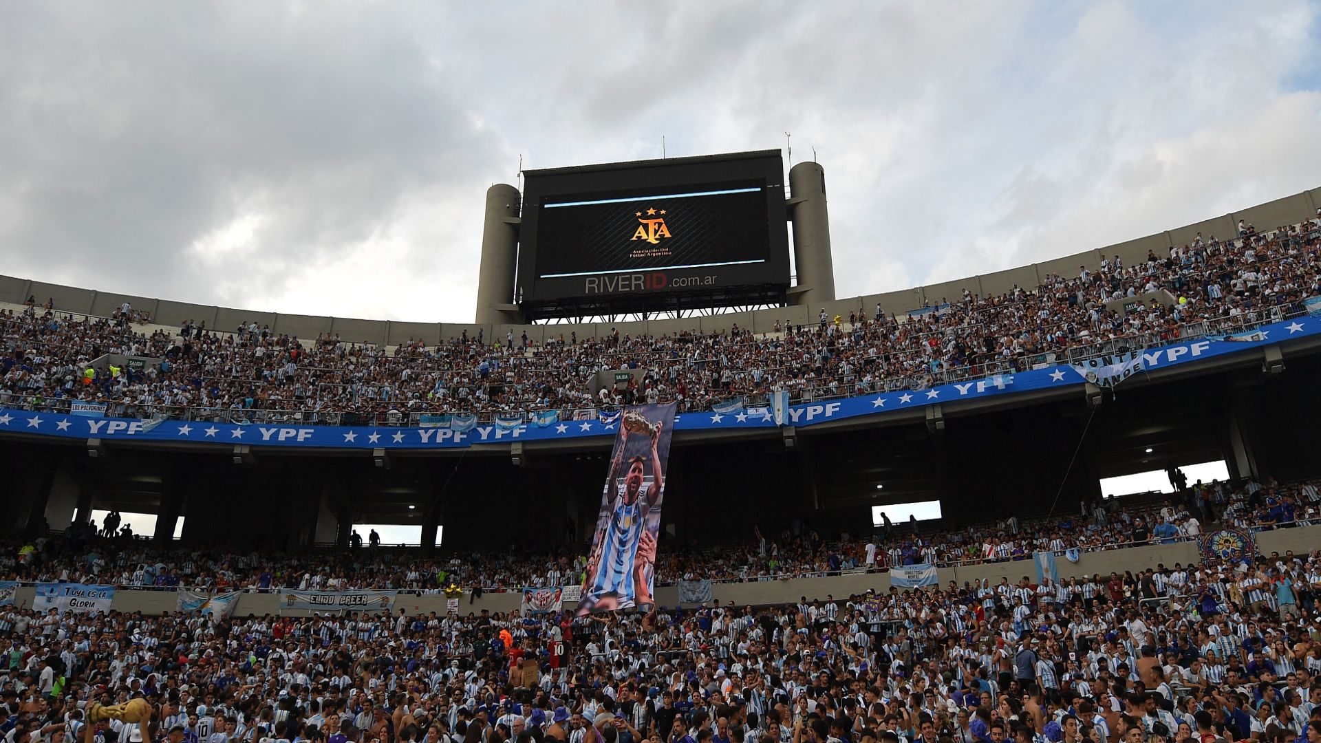 Argentina Hinchada Monumental 2023