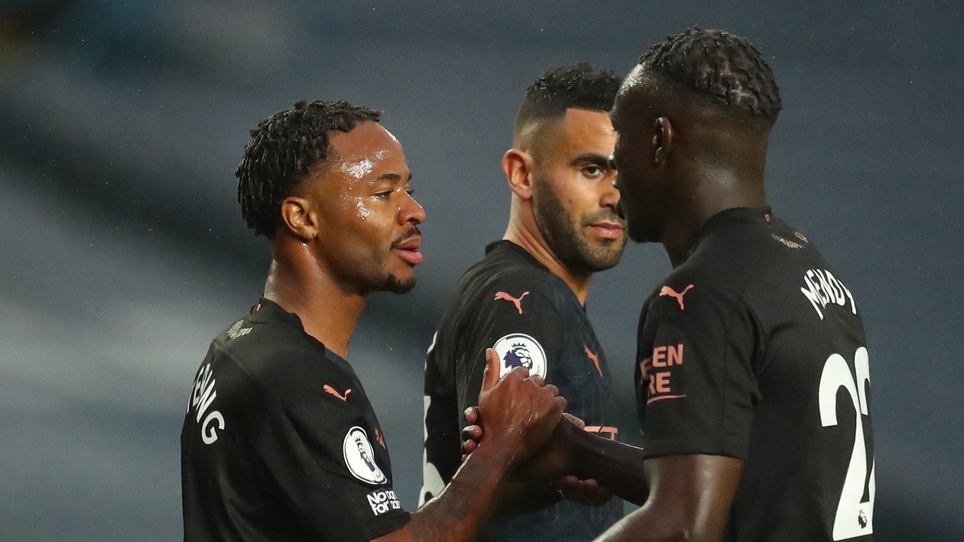 Raheem Sterling Benjamin Mendy Man City 2020-21