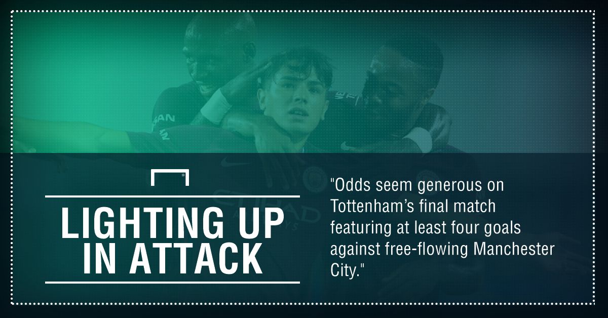 GFX Manchester City Tottenham betting