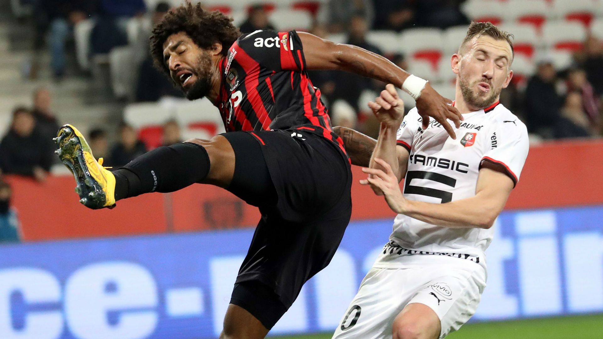 Dante Flavien Tait Nice Rennes Ligue 1 24012020