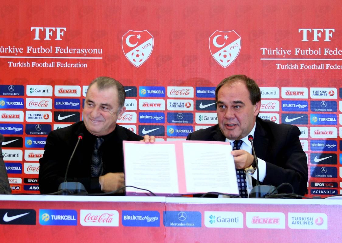 Fatih Terim ve Yıldırım Demirören
