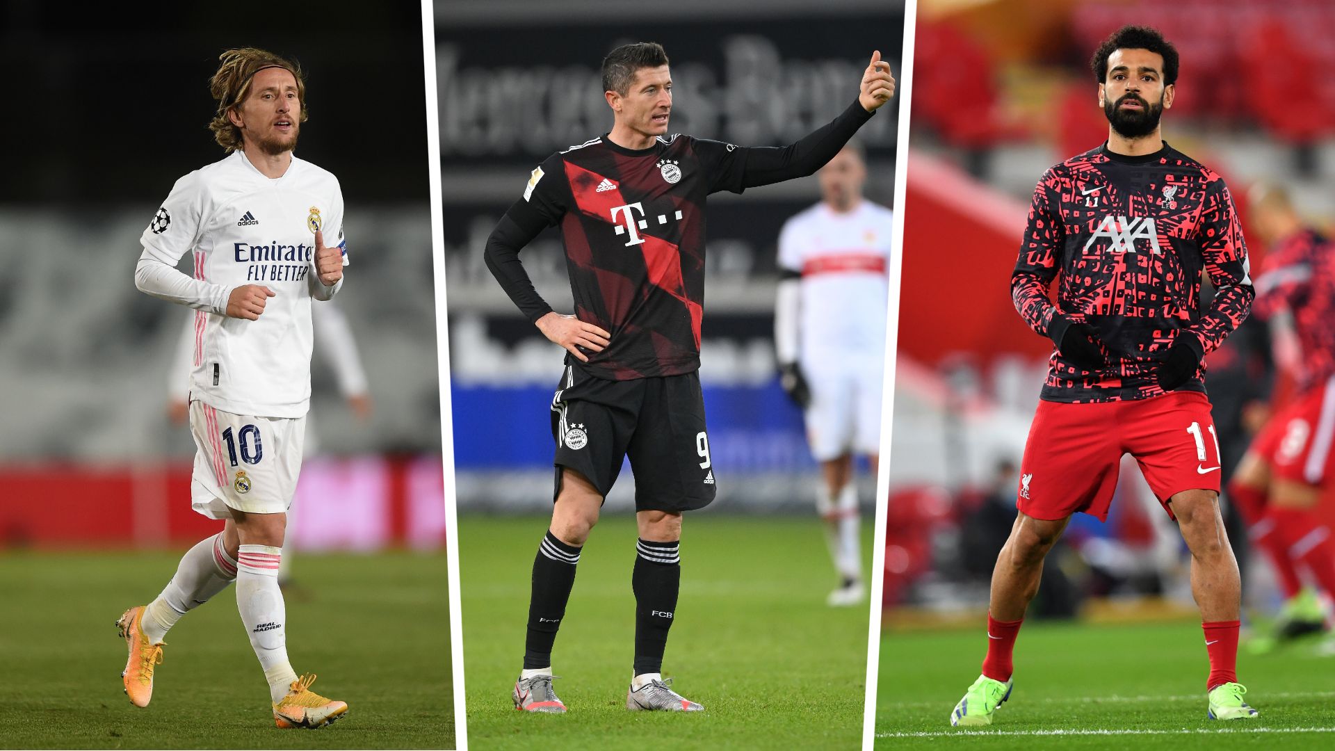 Modric Lewandowski Salah