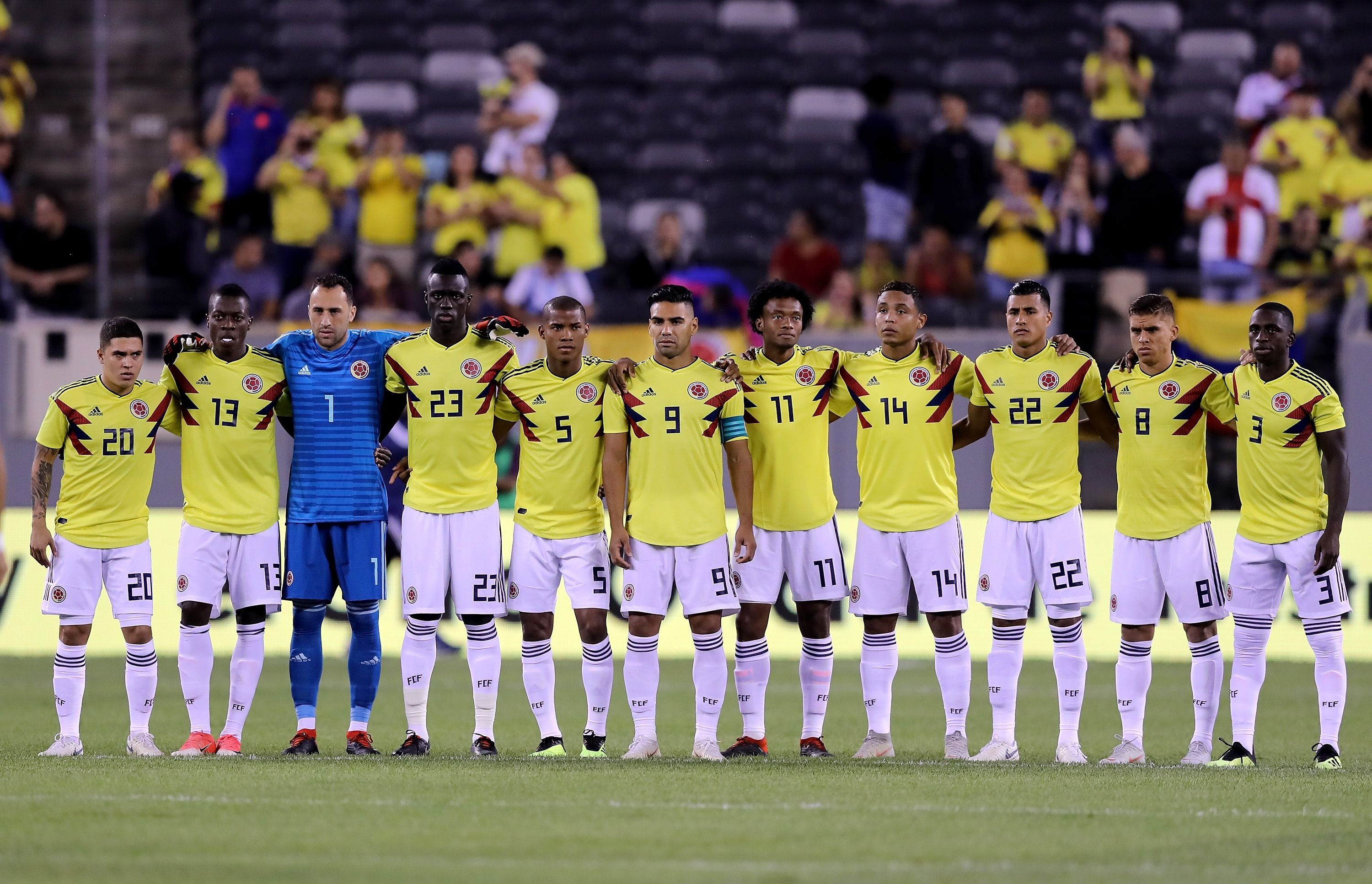 Nómina Colombia - Argentina Amistoso 2018