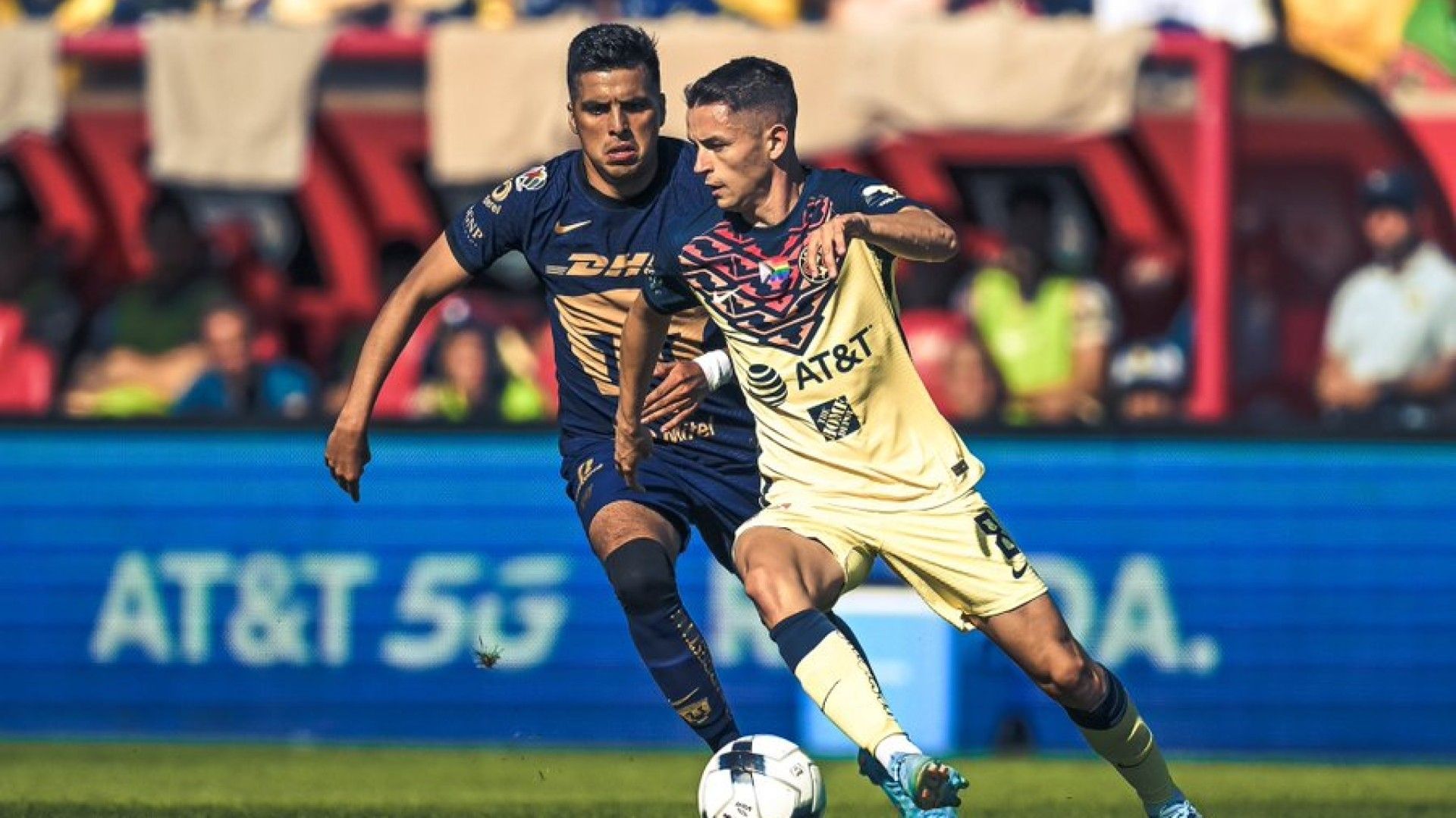 Álvaro Fidalgo Leonel López América Pumas amistoso 2022