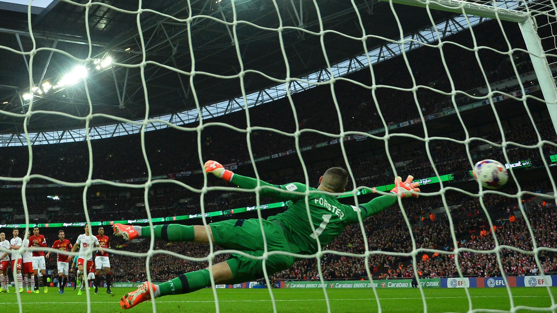Fraser Forster Southampton League Cup
