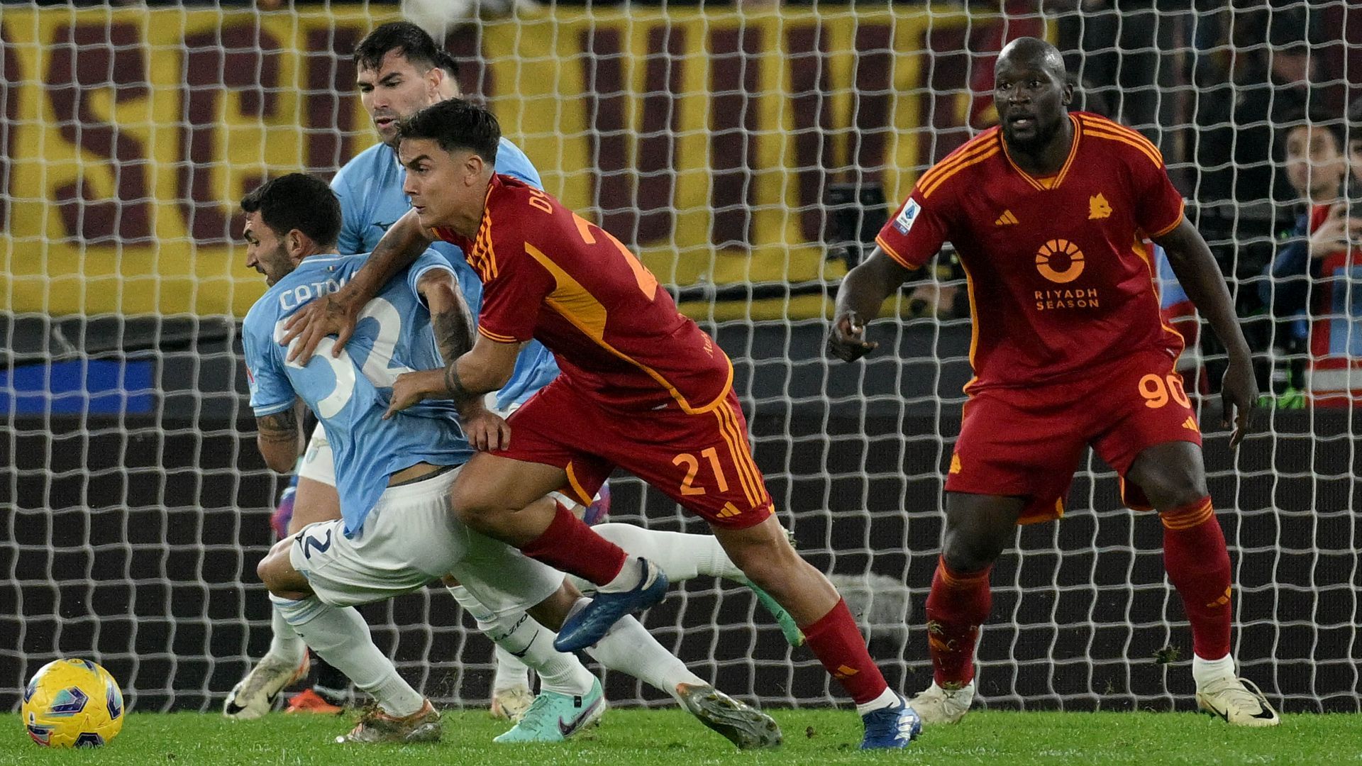 Romelu Lukaku Lazio Roma Serie A 