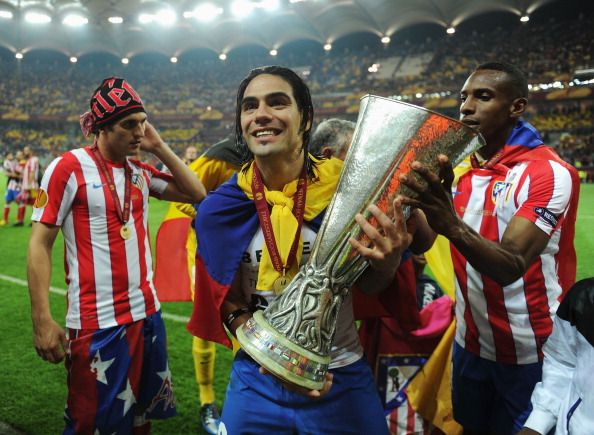Falcao Campeón Atlético Madrid - Europa League 2011