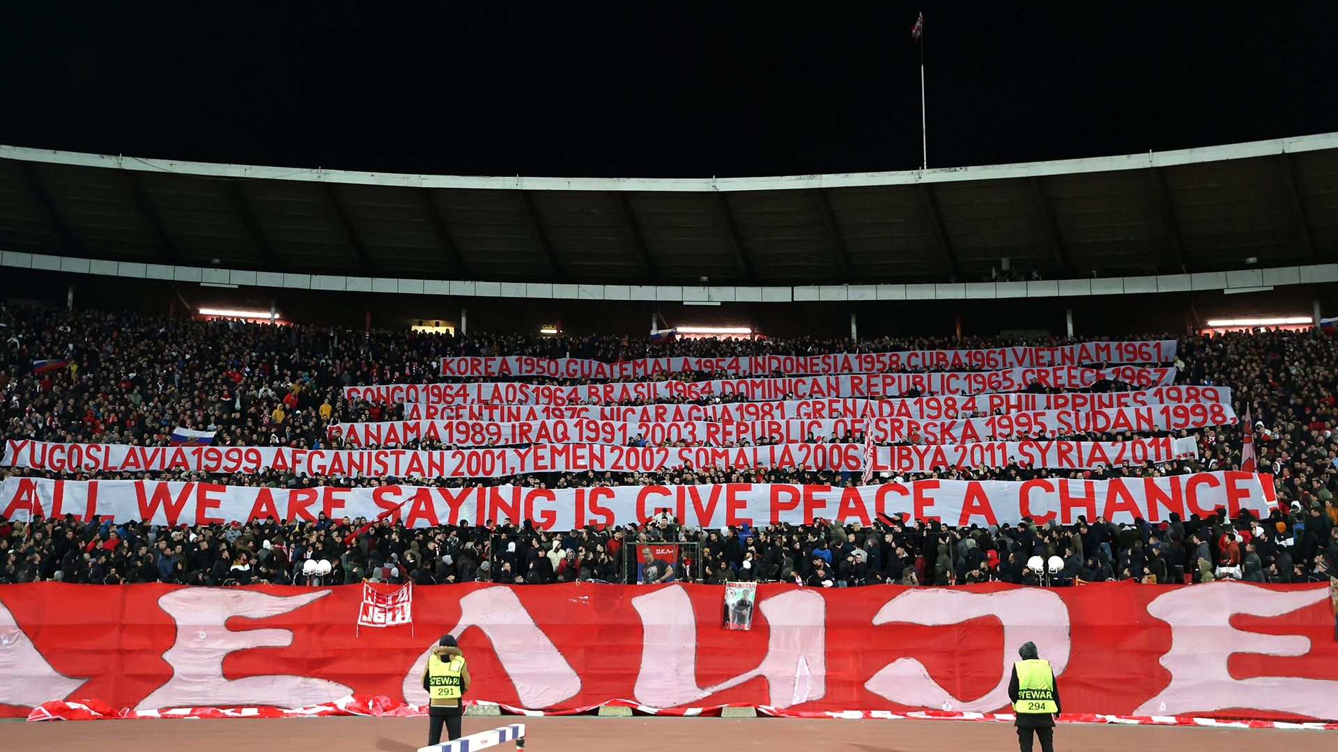 Red Star Belgrade banner