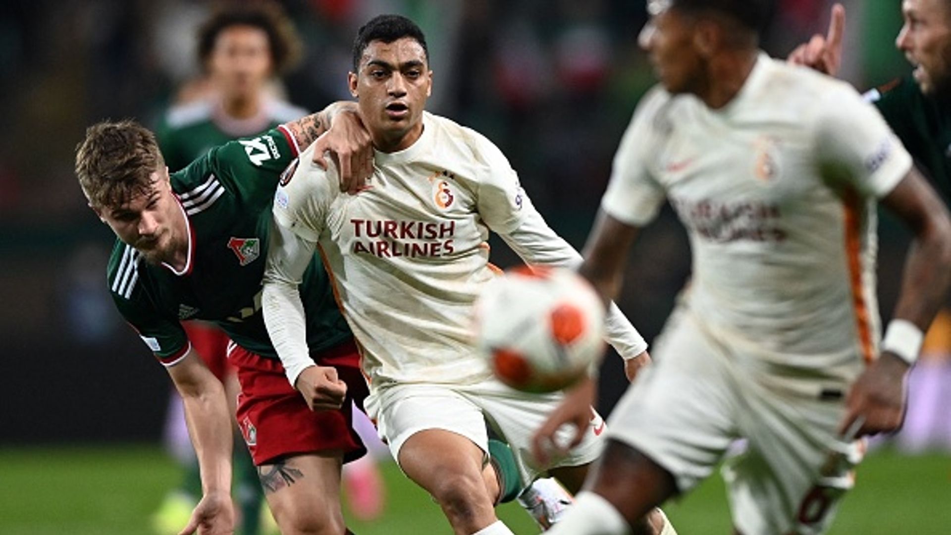 Lokomotiv Moscow - galatasaray - mostafa mohamed 21-10-2021
