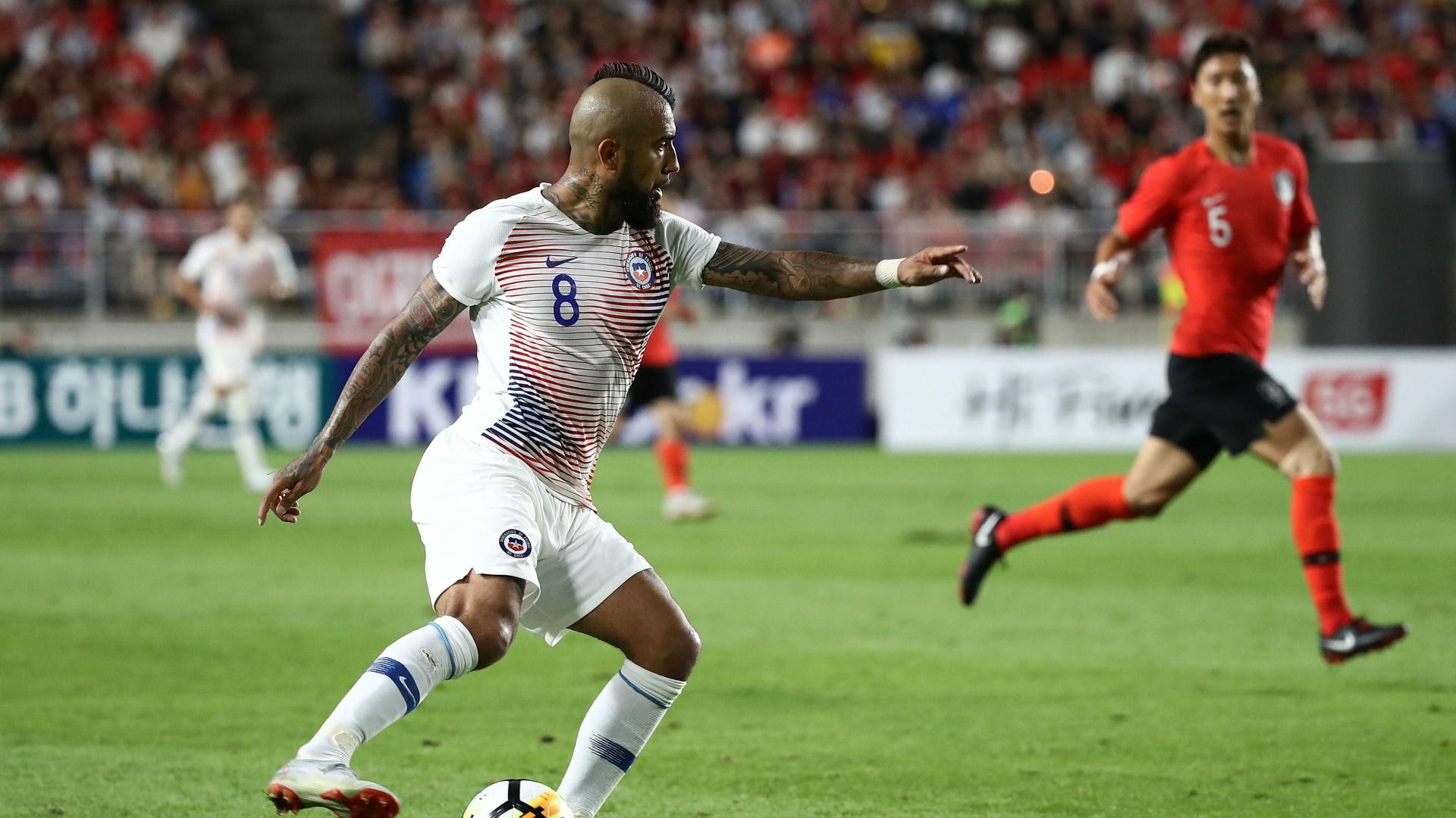 Arturo Vidal, Corea del Sur