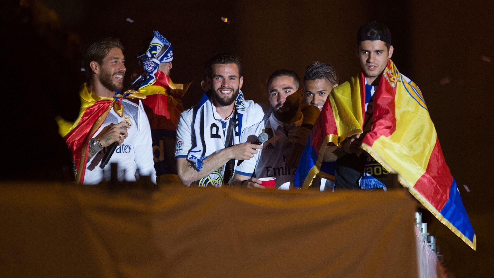 Celebración Real Madrid LaLiga 2017