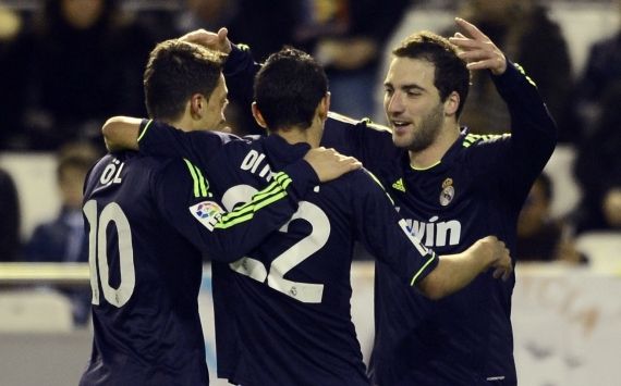 Ozil, Di Maria, Higuain, Real Madrid 2012-13