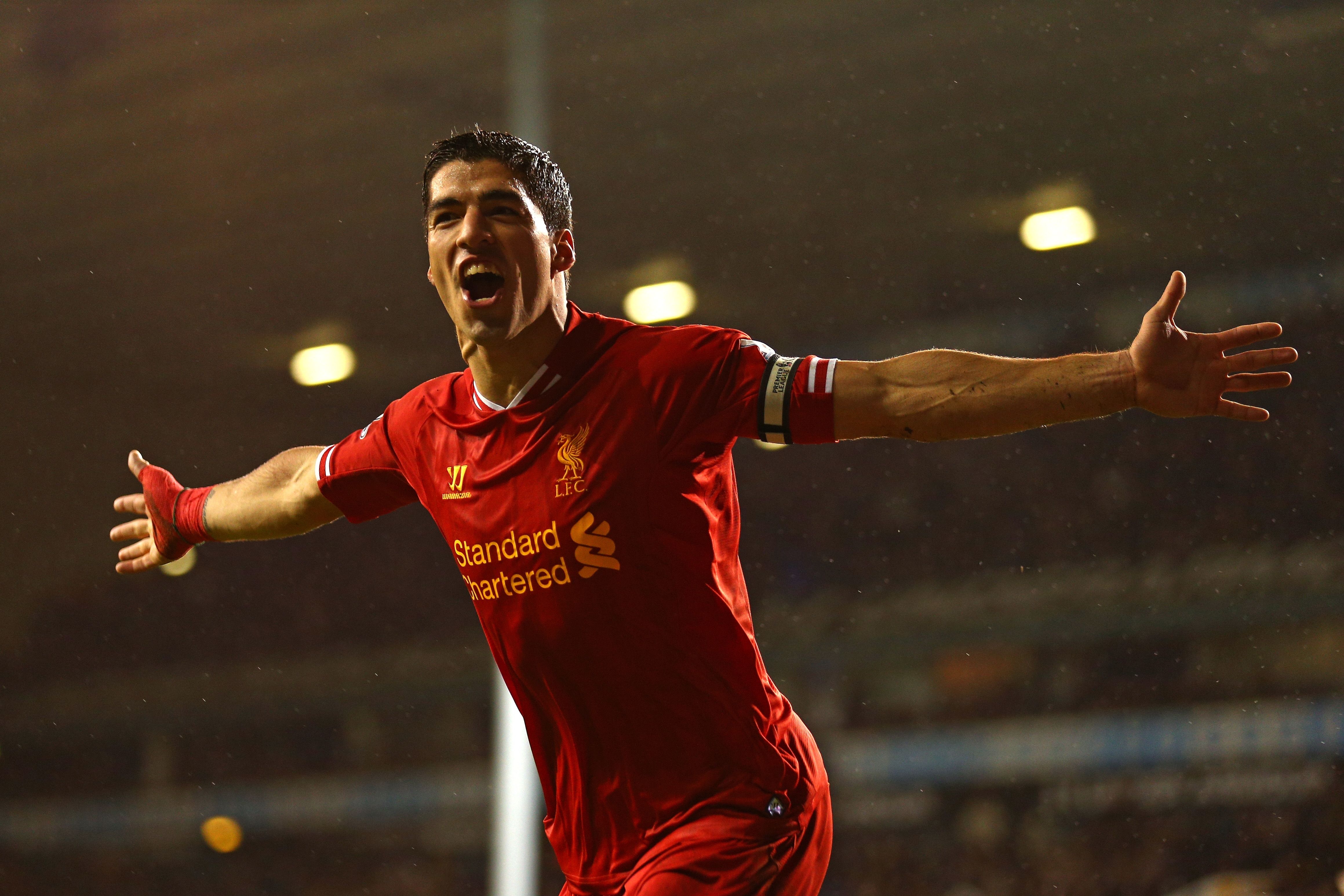 Liverpool striker Luis Suarez