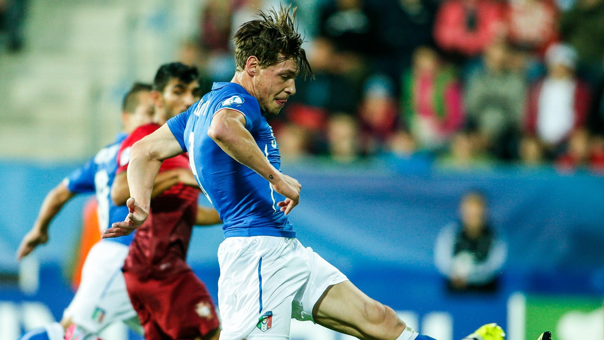 Andrea Belotti Italy Portugal U21 Championship 210615