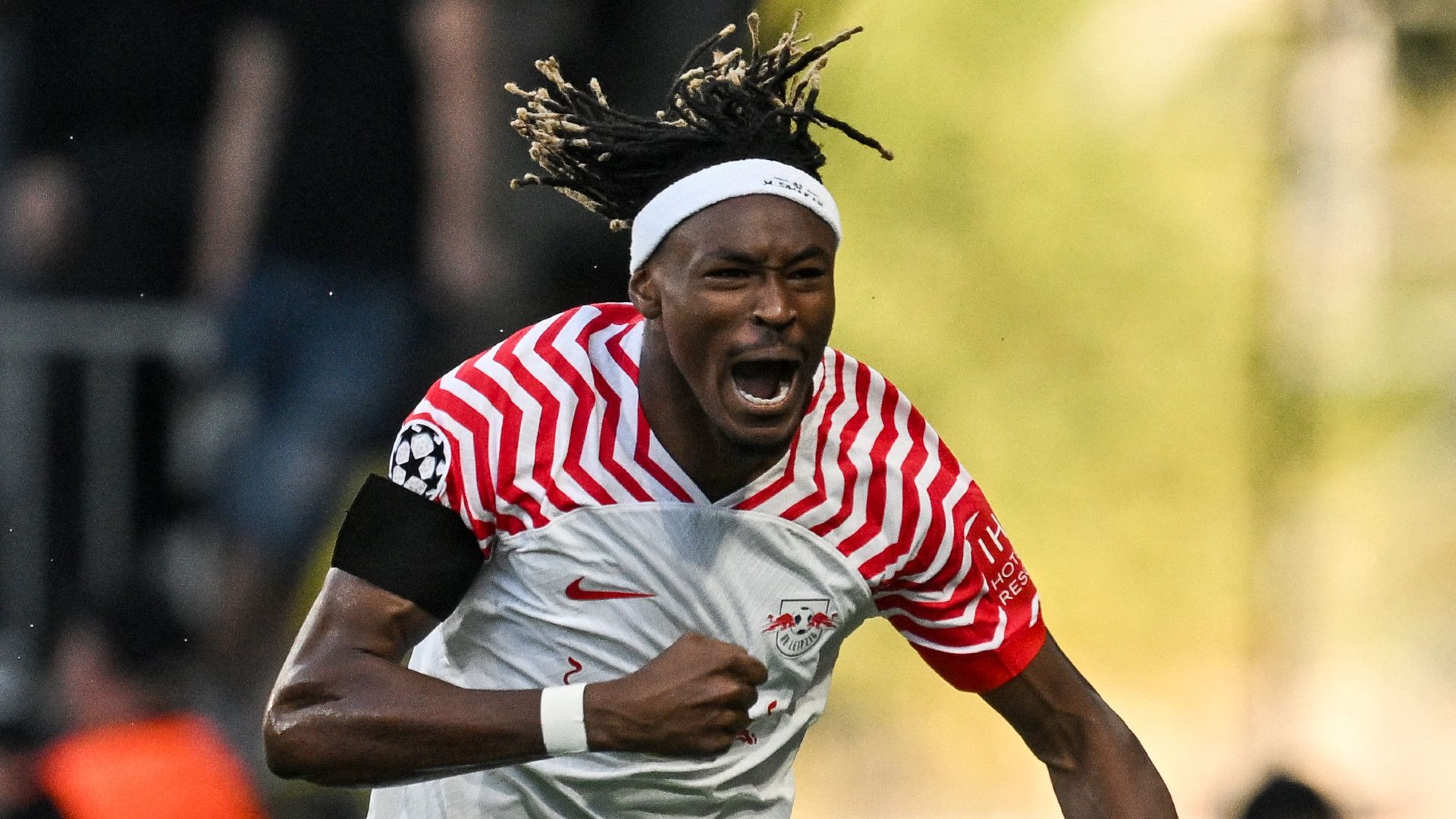 MOHAMED SIMAKAN LEIPZIG CHAMPIONS LEAGUE 19092023