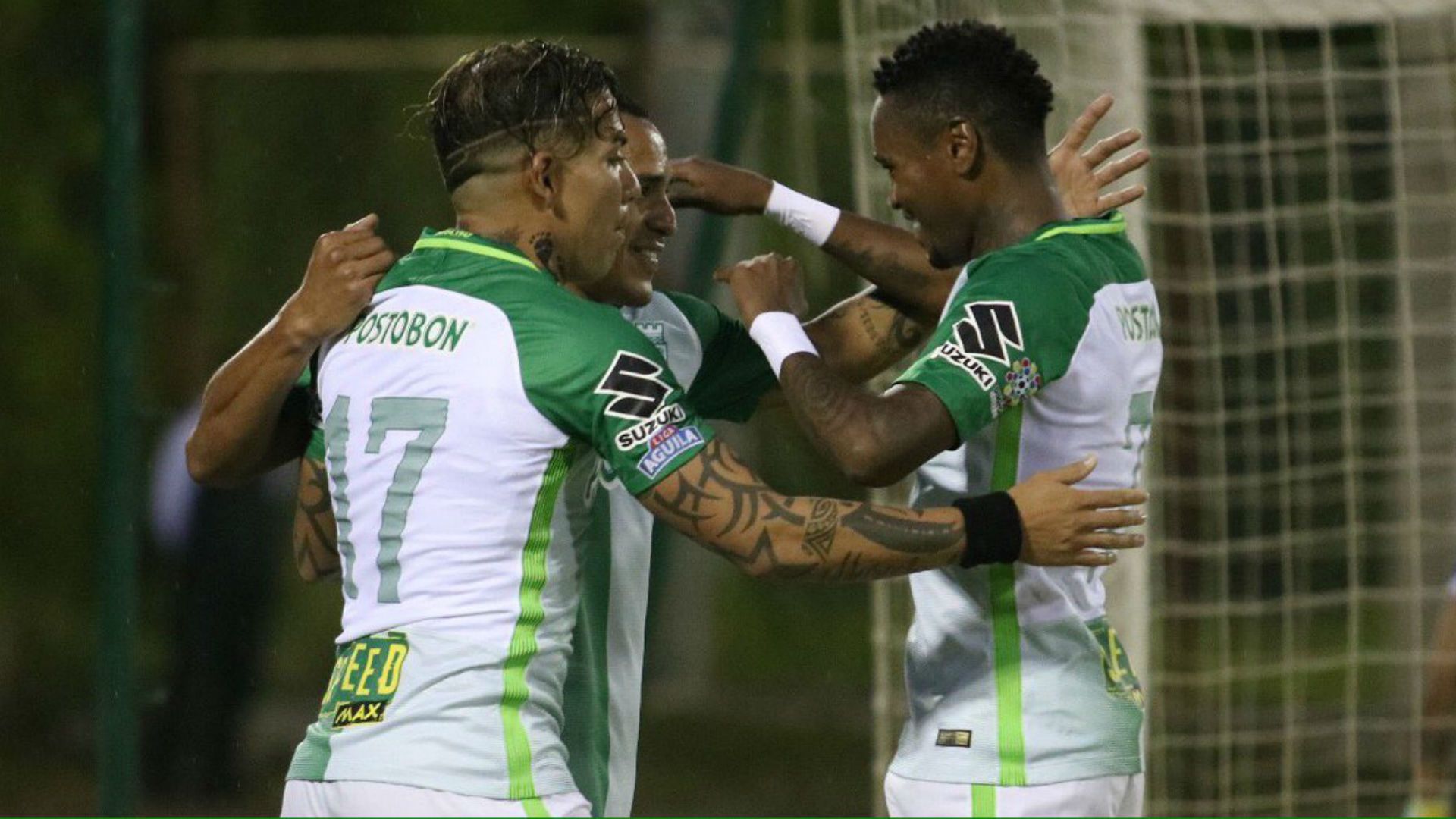Atlético Nacional gol a Águilas Rionegro Liga Águila 2017-II