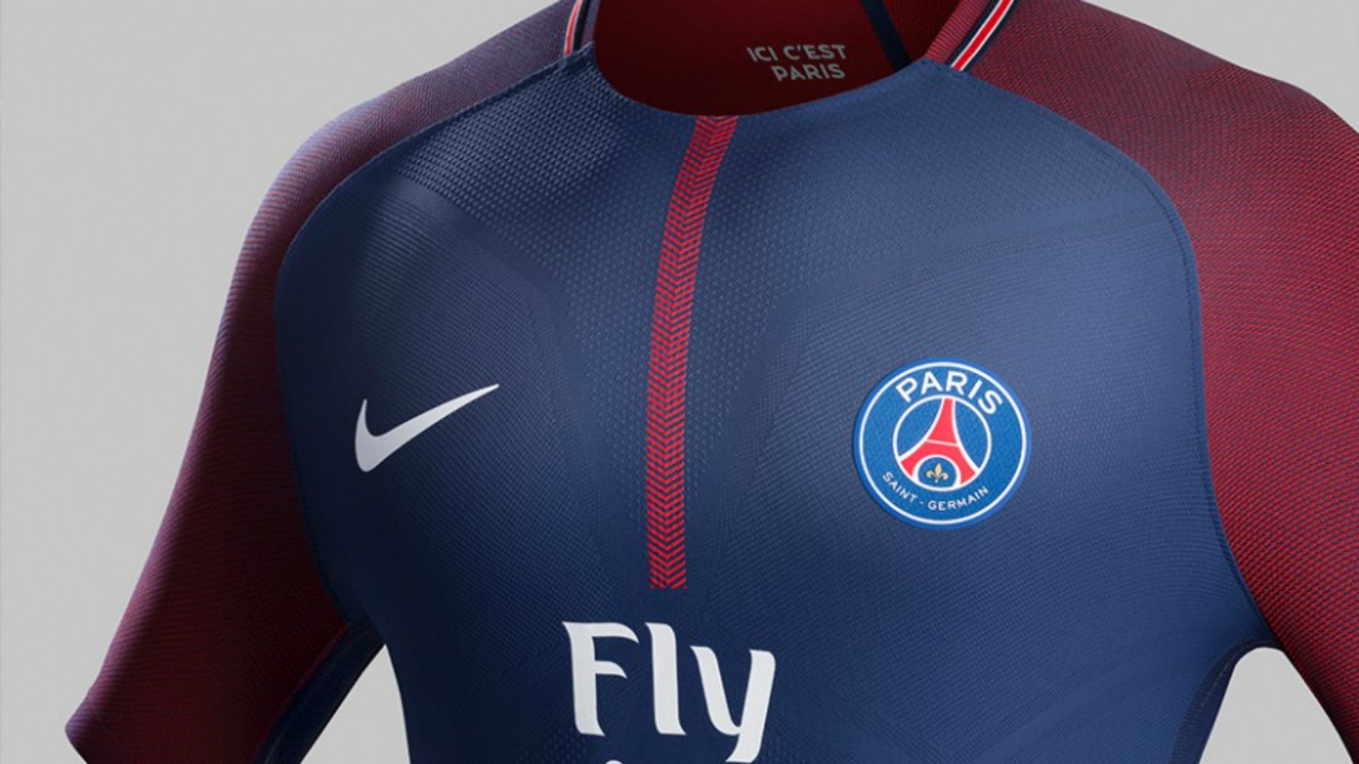 Maillot PSG 2017 2018 domicile Paris Saint-Germain home