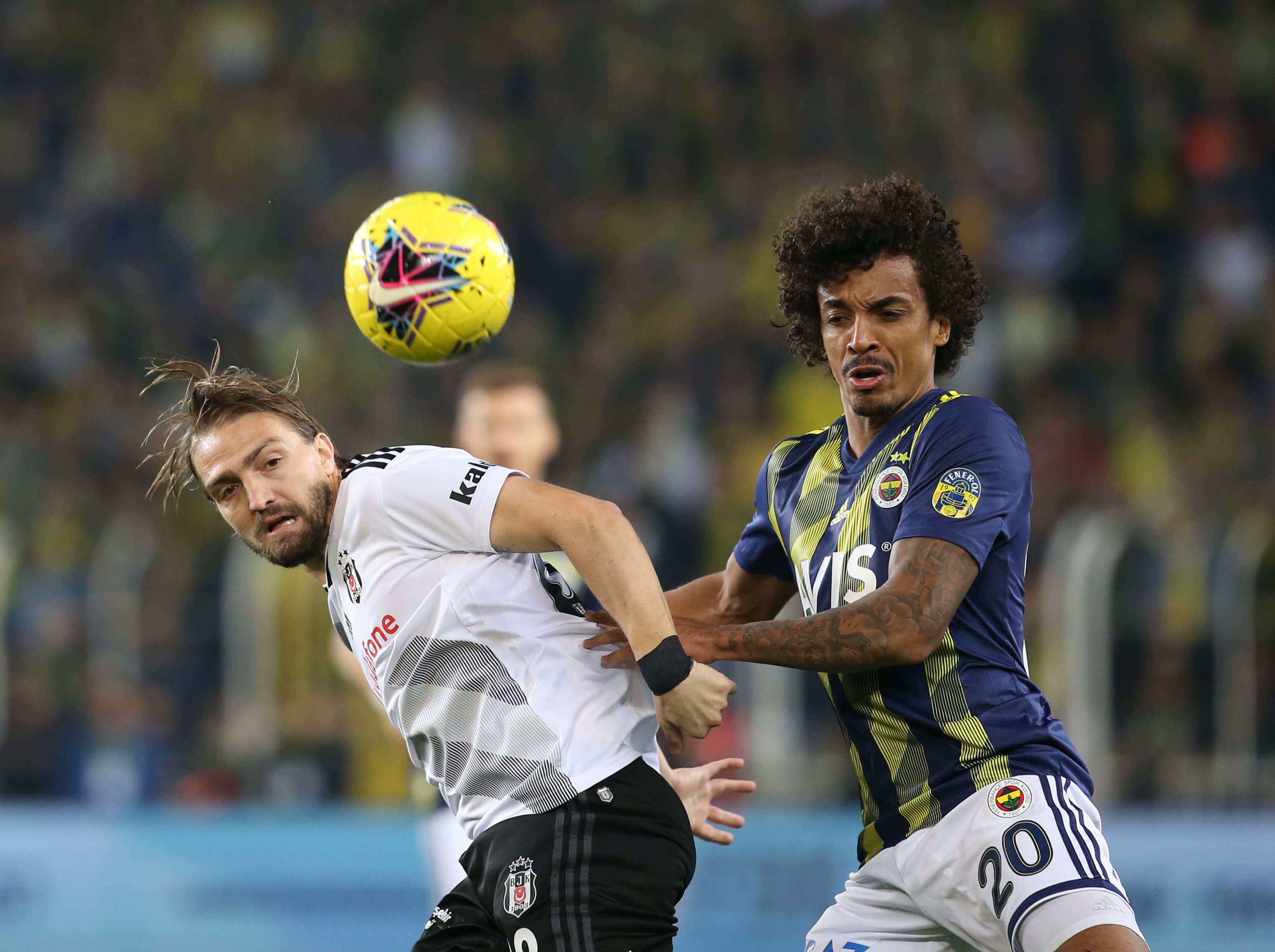 Caner Erkin, Luiz Gustavo, Fenerbahce v Besiktas 12222019