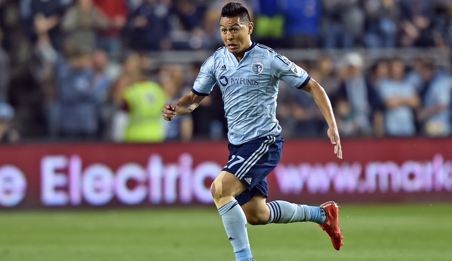Roger Espinoza Sporting Kansas City MLS 03212015