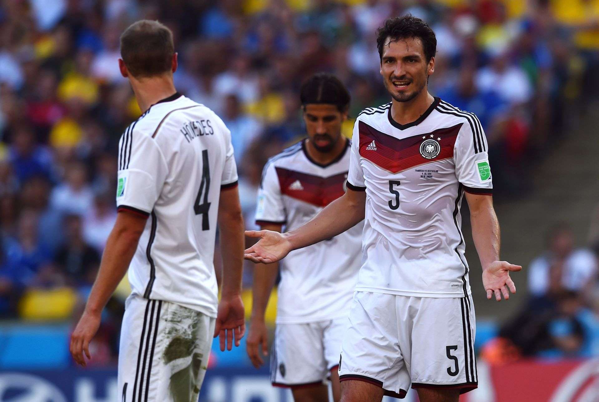 Mats Hummels France Germany World Cup 2014 07042014