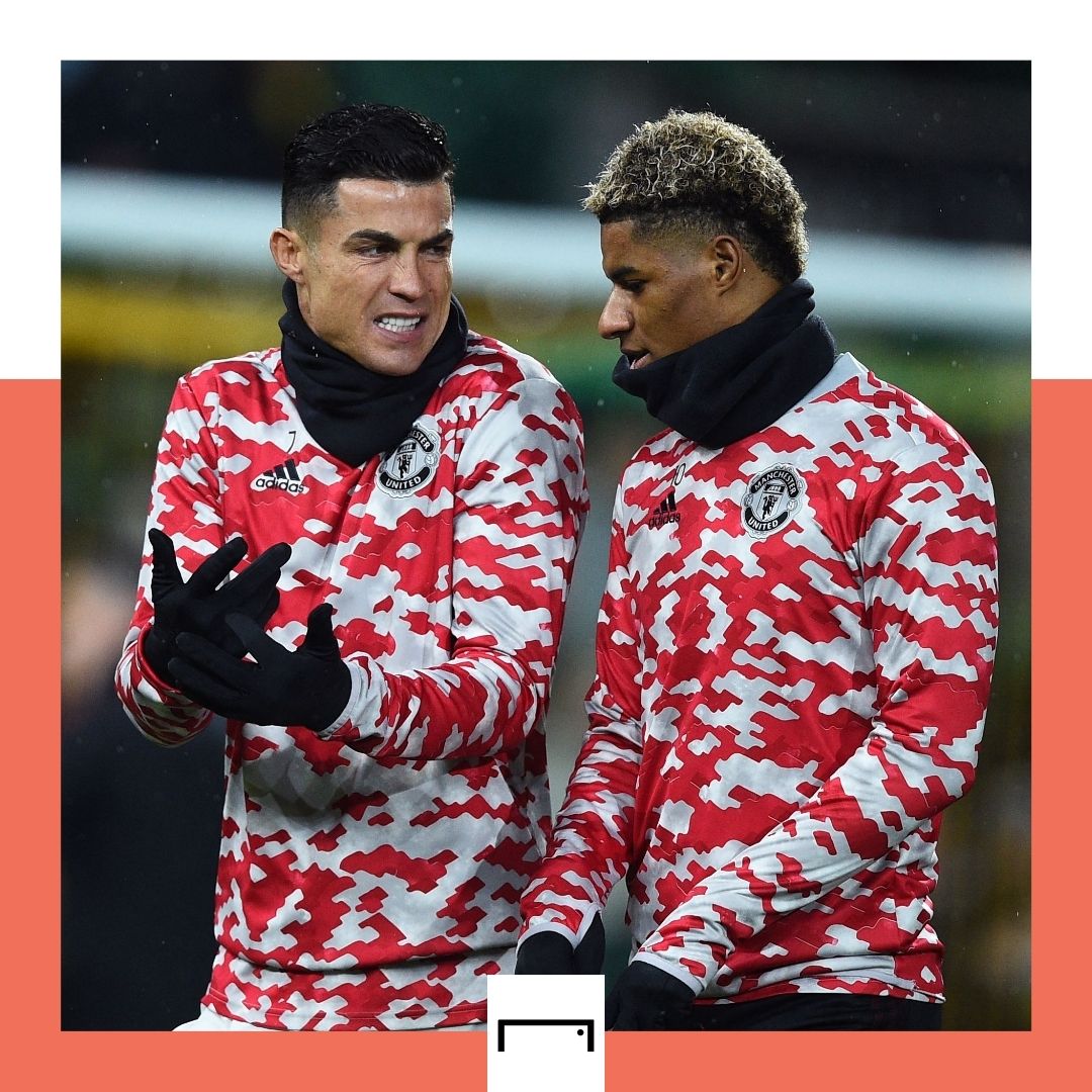 Marcus Rashford Cristiano Ronaldo Manchester United GFX 